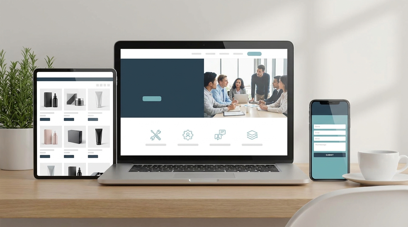 Business websites solution preview