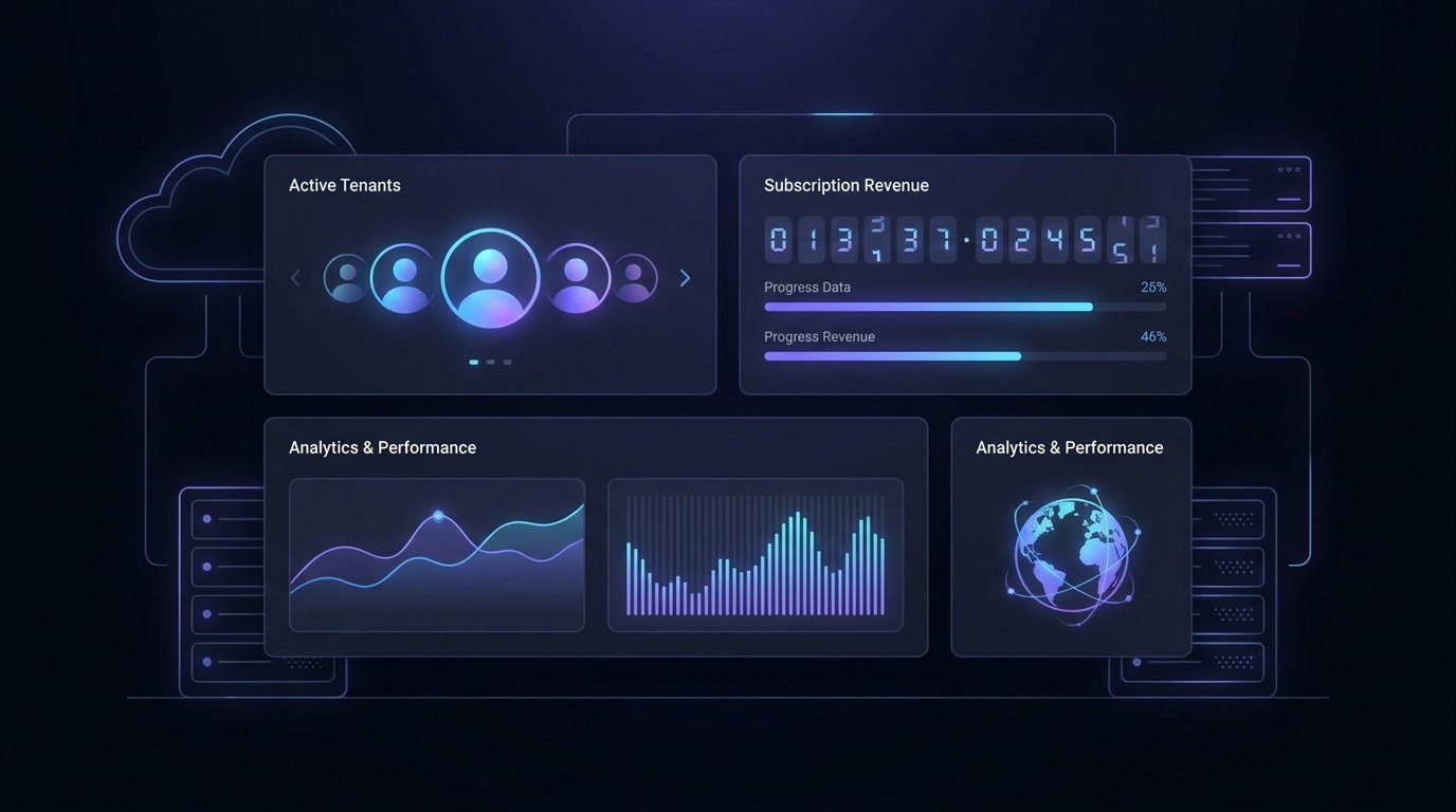 SaaS product development card media